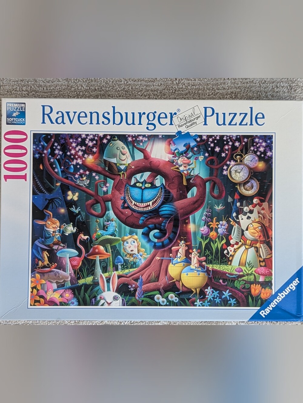 Ravensburger "Alice in Wonderland" 1000-Piece Jigsaw Puzzle